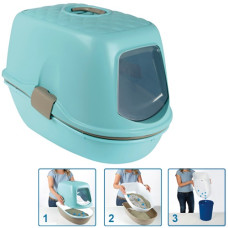 Wc Gato C/Peneira Furba Top Azul 61X37X59Cm